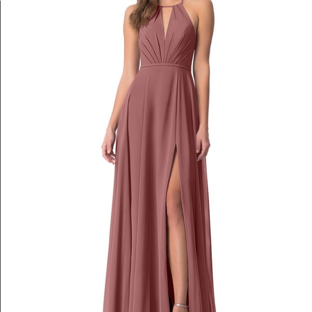 Vintage mauve bridesmaid dress